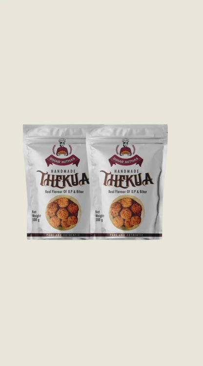 "Bihar Mithas Thekua - 250g Pack" (ya 500g pack).