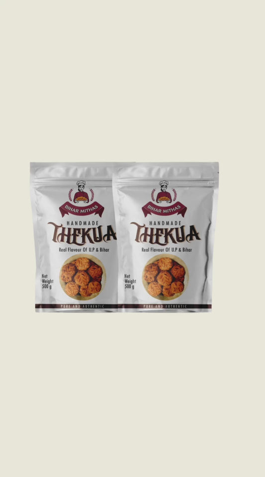 "Bihar Mithas Thekua - 250g Pack" (ya 500g pack).